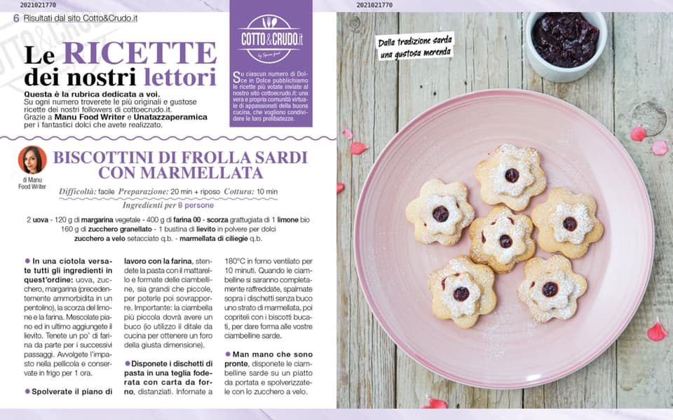 ricetta sul giornale