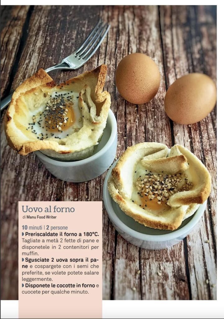uova nel giornale
