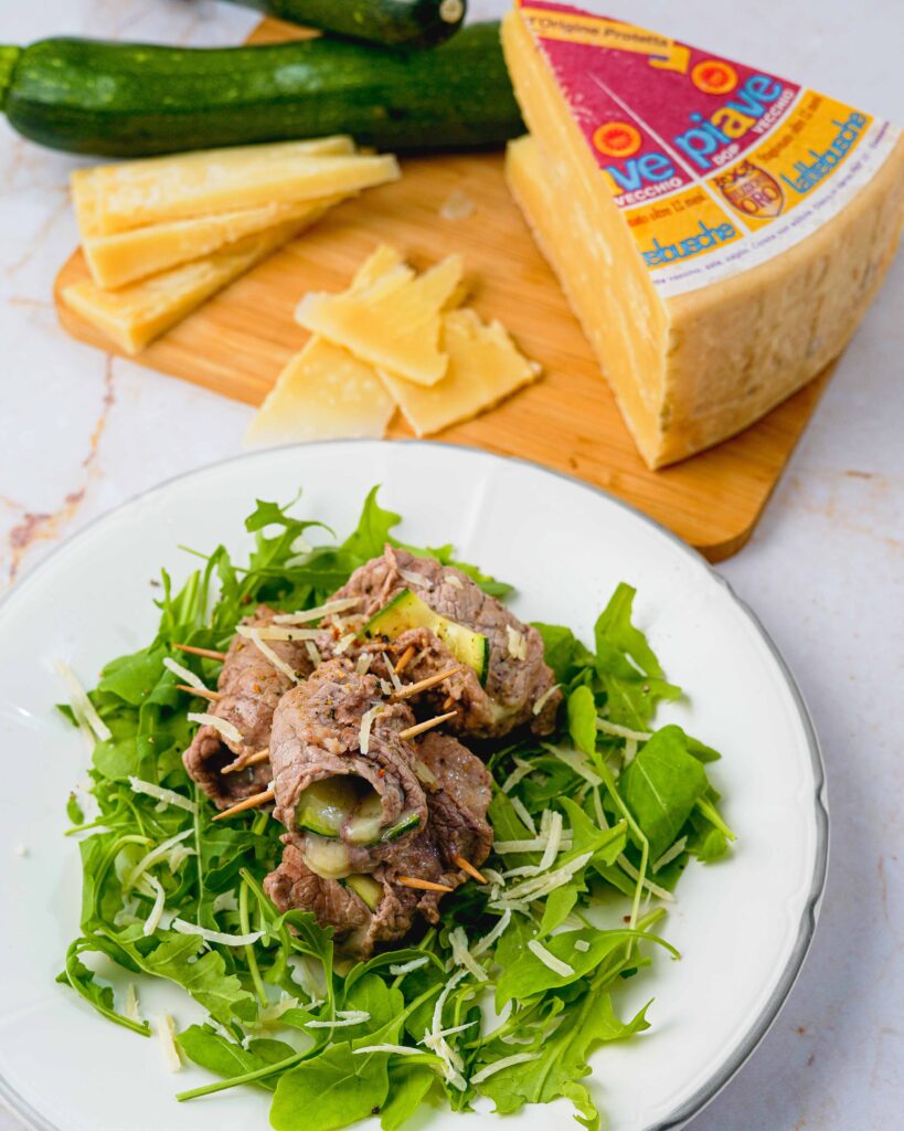 involtini di carne e formaggio