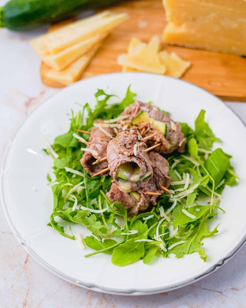 involtini di carne e formaggio