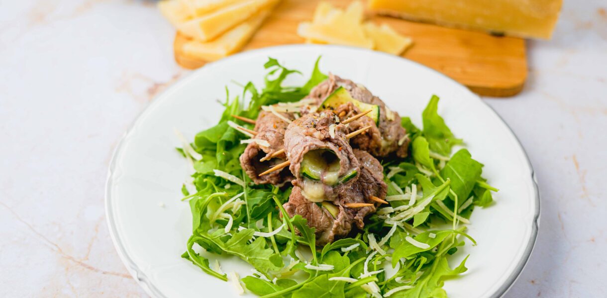 involtini di carne e formaggio