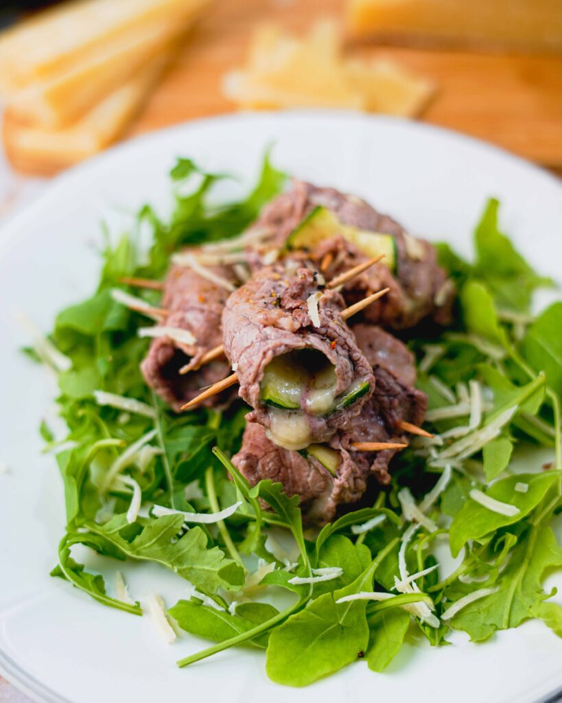 involtini di carne e formaggio