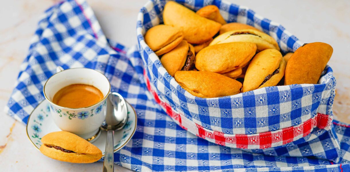 Saccottini alla crema di nocciola