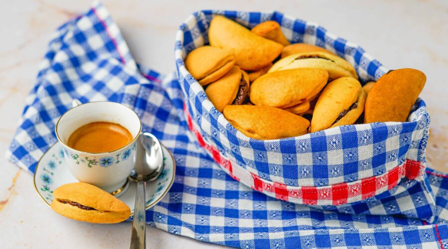 Saccottini alla crema di nocciola