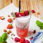 cocktail analcolico fragole e lamponi
