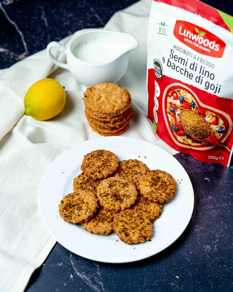 biscotti con limone e latte