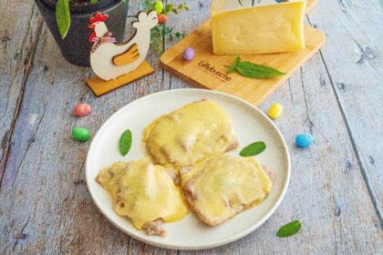 fettine di vitello con formaggio fiante lattebusche e salvia