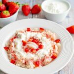 risotto riso riso alle fragole
