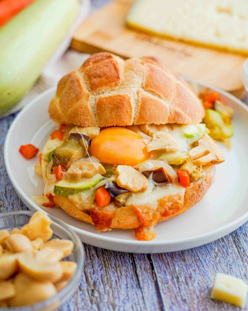 panino uovo e formaggio