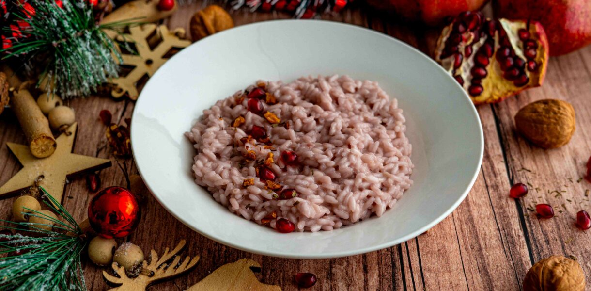 risotto al melograno