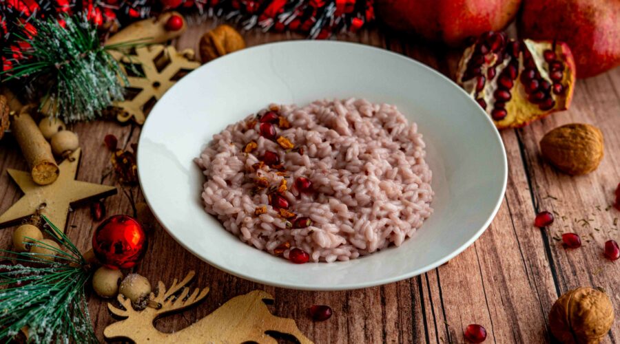 risotto al melograno