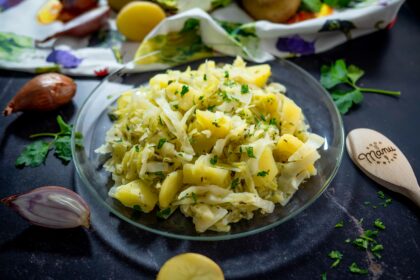 cavolo cappuccio con patate