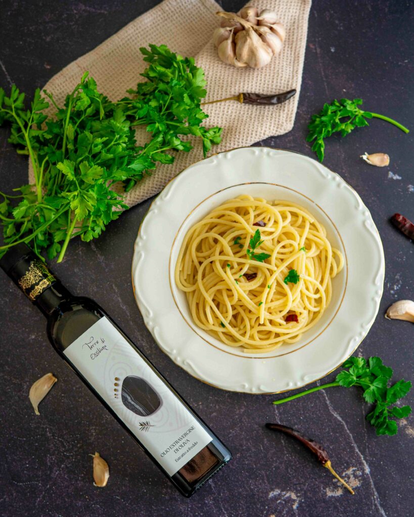 spaghetti aglio olio e peperoncino