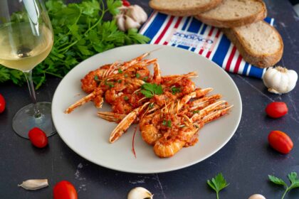 scampi alla busara