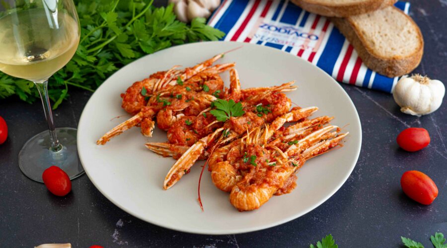 scampi alla busara