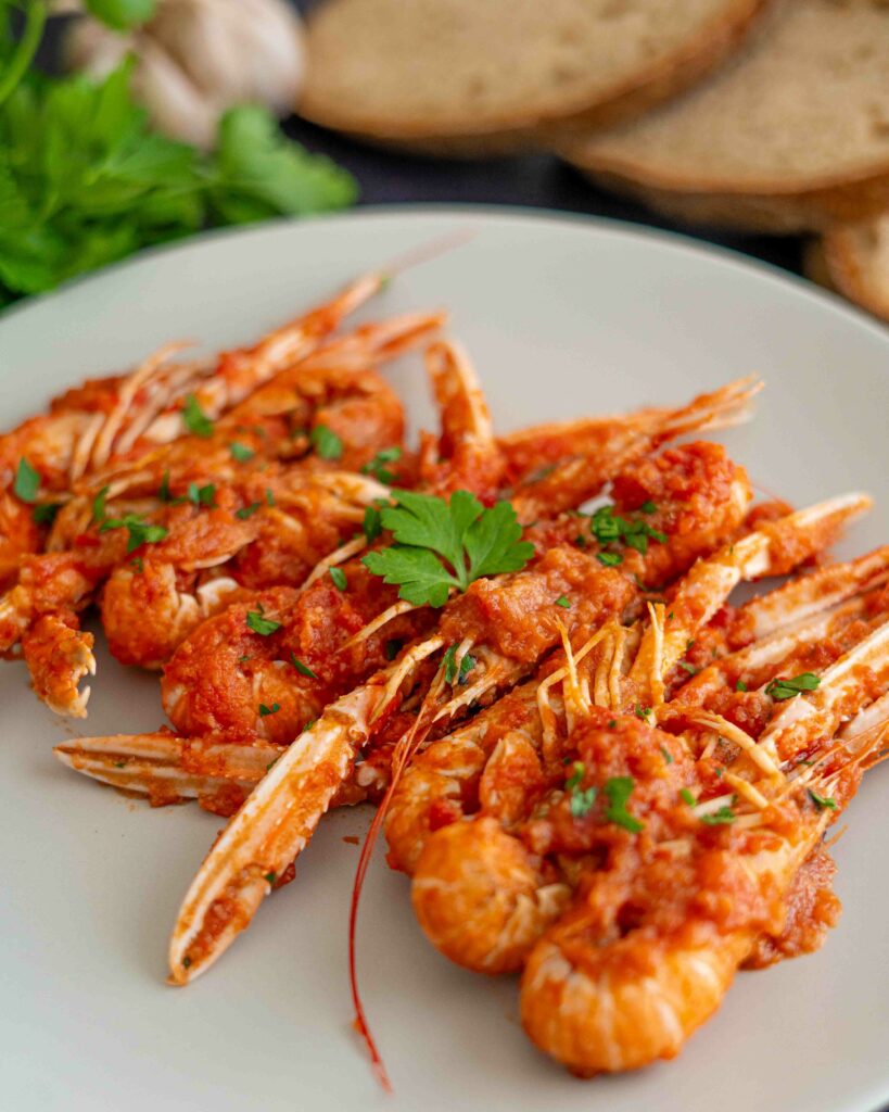 scampi alla busara