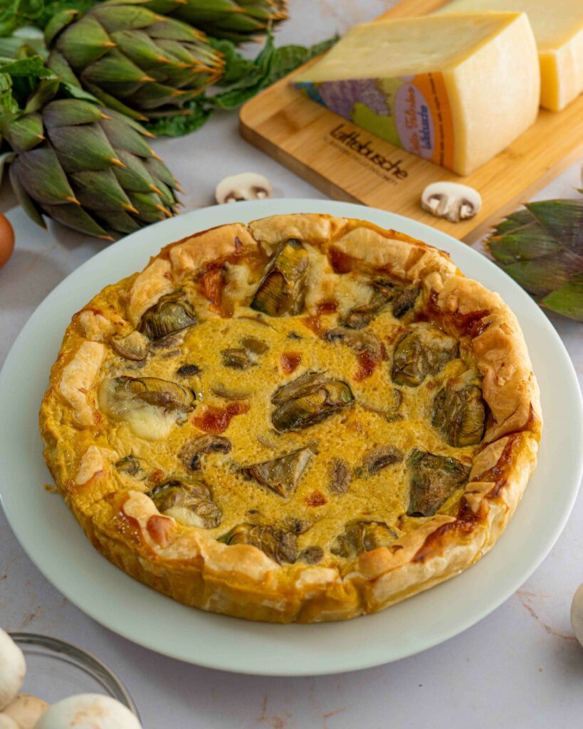 quiche ai carciofi