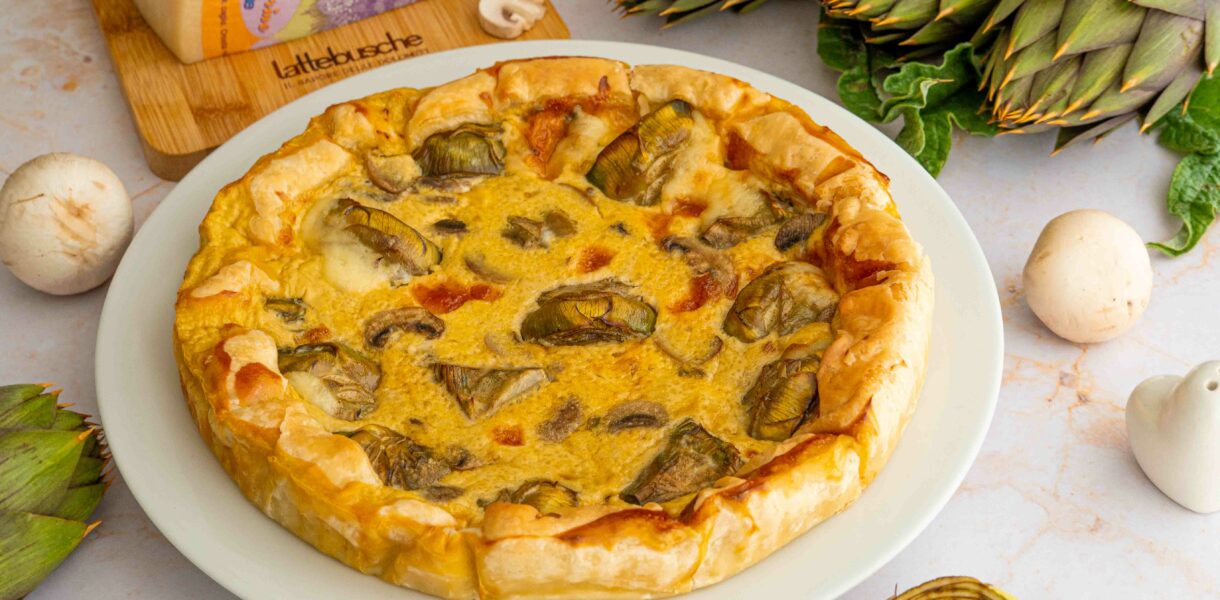 quiche ai carciofi