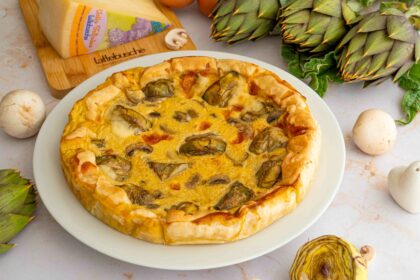 quiche ai carciofi