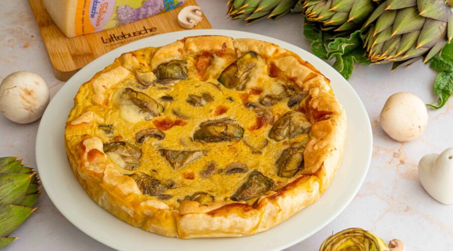 quiche ai carciofi