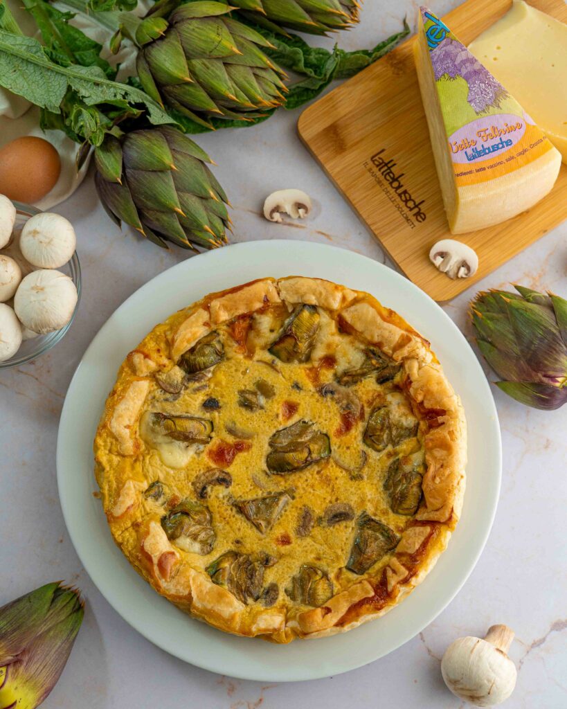 quiche ai carciofi