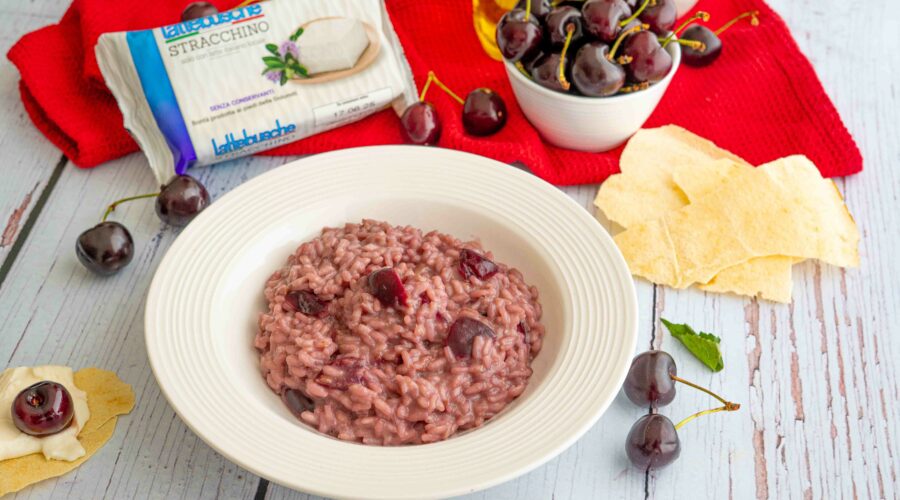 risotto alle ciliegie