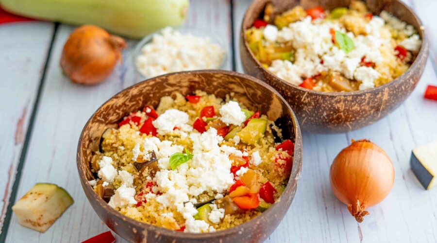 cous cous alle verdure grigliate
