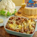 pasta integrale gratinata co cavolfiore