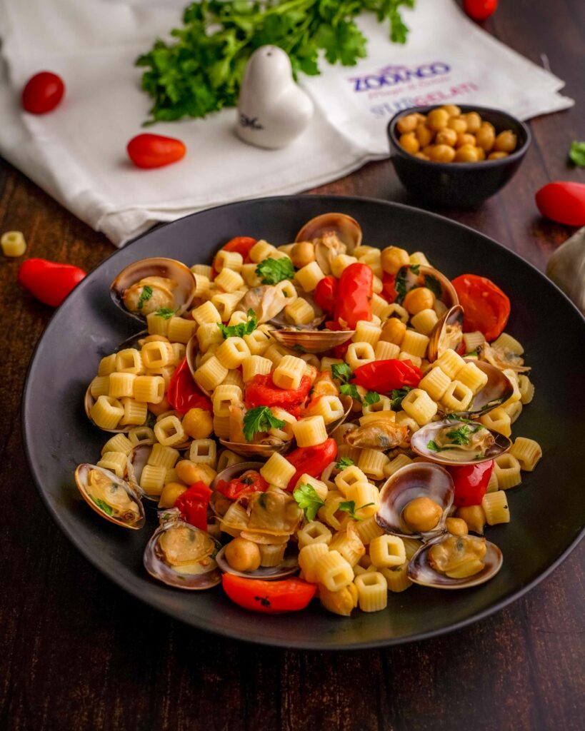 PASTA CECI E VONGOLE