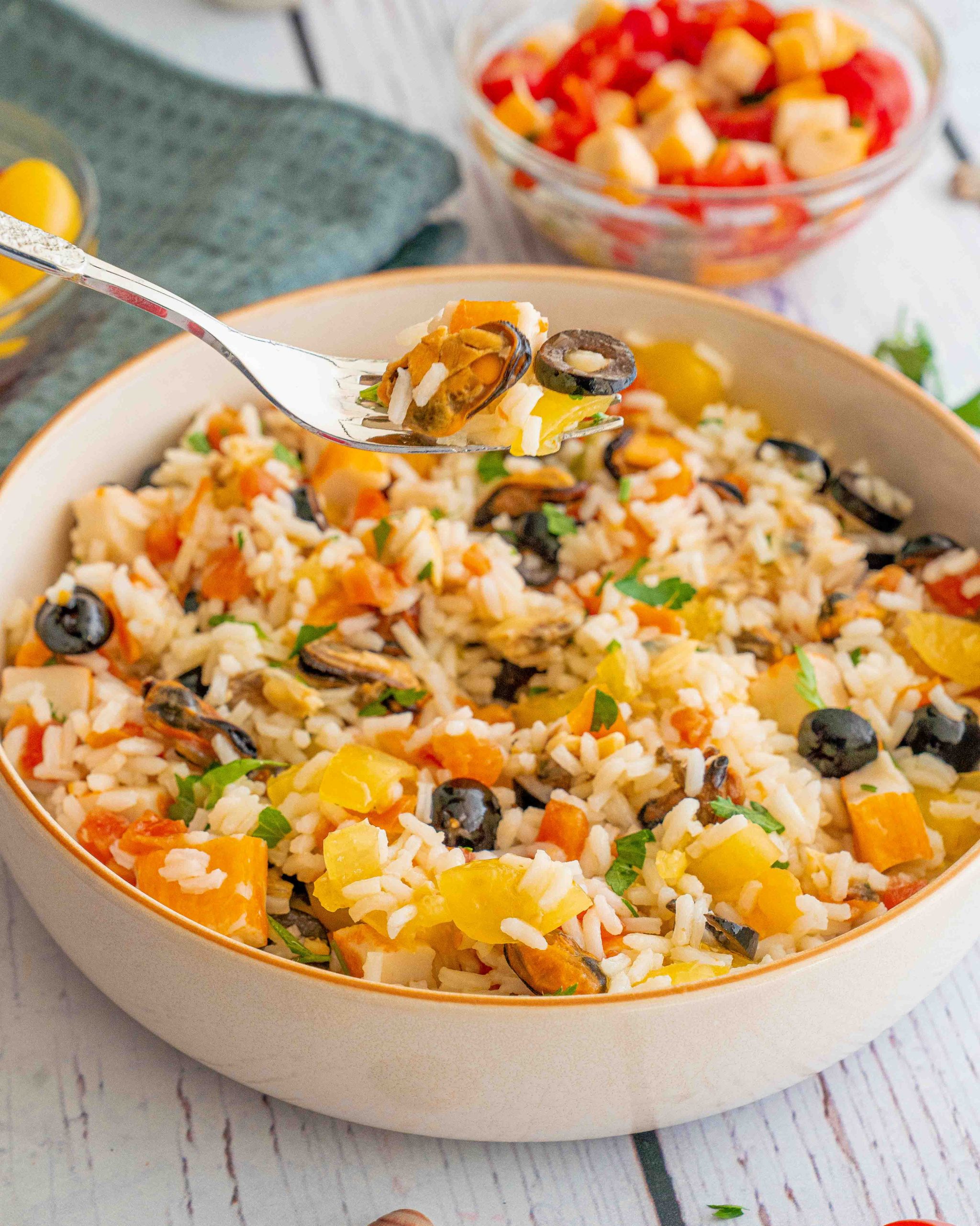 insalata di riso di mare