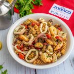 pasta fredda ai frutti di mare